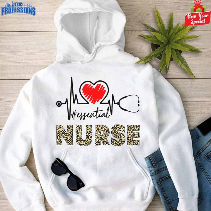 Essential Nurse-White-Nurse-Hoodie-#040123ESENJT1FNURSZ4