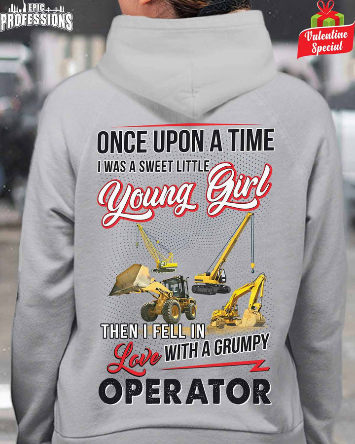 I fell in Love with a Grumpy Operator-Sport Grey-Operator-Hoodie -#060123FELIN1BOPERZ6