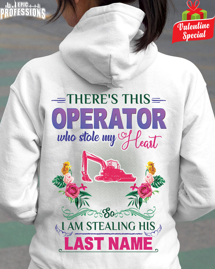 There's this Operator who stole my Heart -White-Operator-Hoodie-#110123STEAL8BOPERZ6