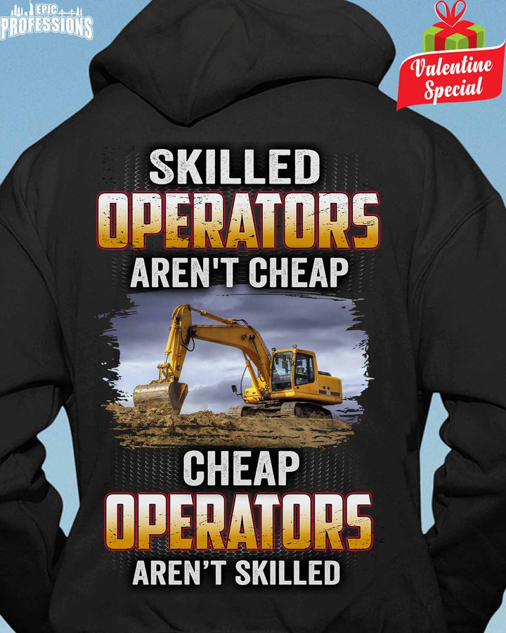 Skilled Operators aren't Cheap- Black-Operator-Hoodie -#180123SKILL26BOPERZ6