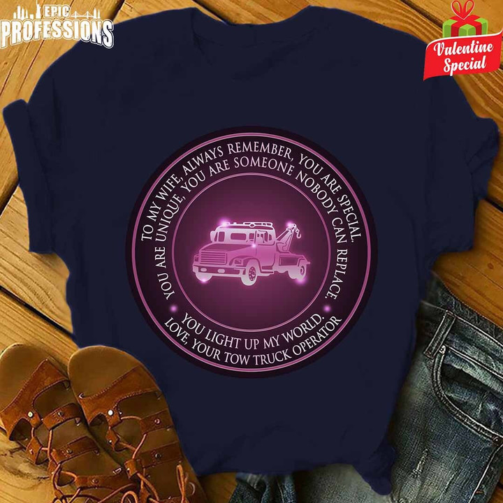 Tow Truck Operator You Light up my World -TowTruckOperator- Hoodie-#210123REPLACE1FTTOZ6