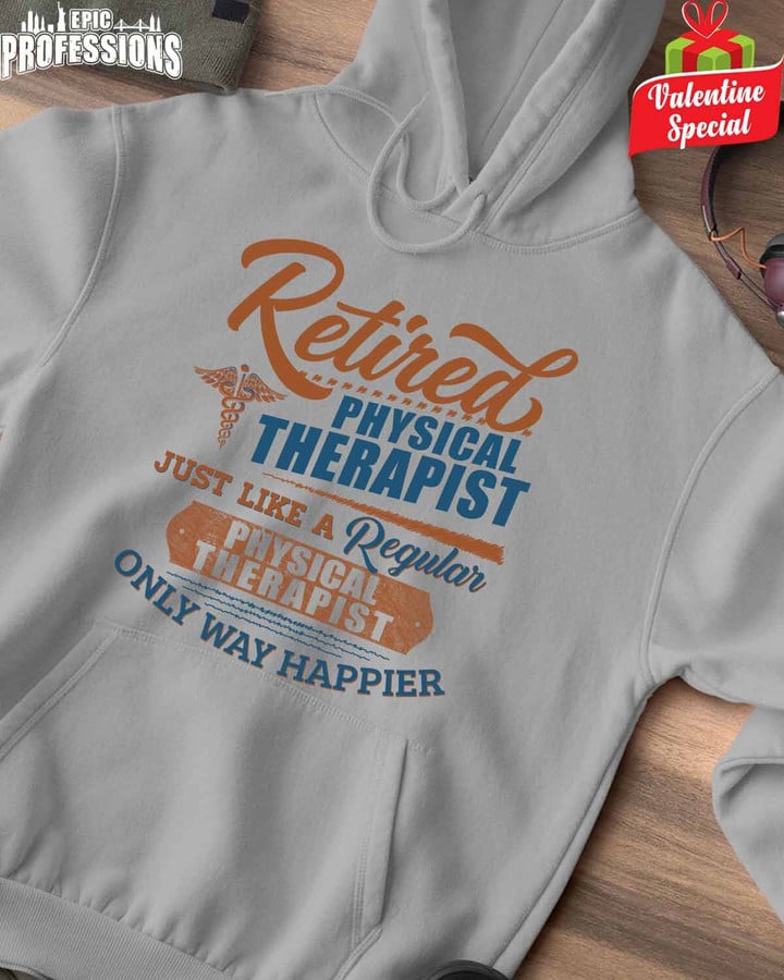 Retired Physical Therapist -Ash Grey-Physicaltherapist-Hoodie -#250123WAYHA3FPHTHZ4