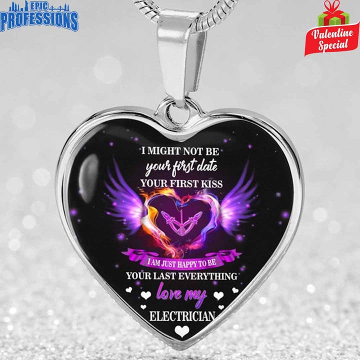Love My Electrician-Electrician -Necklace-#280123FIRSTLOVE2FELECZ6
