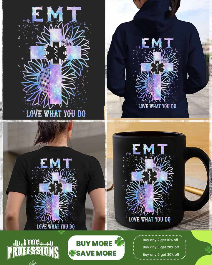EMT love what you do-Black-EMT-T-Shirt-#F230223YOUDO30FEMTZ4
