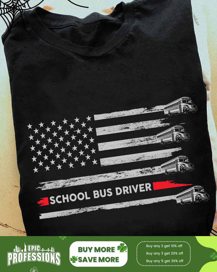 Proud School Bus Driver-Black-SchoolBusDriver-T-Shirt-#F230223USFLA69FSBDZ4