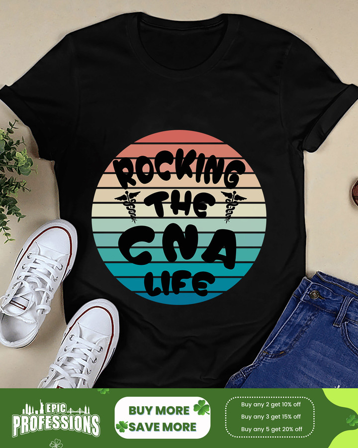 Rocking The CNA Life-Black-CNA-T-Shirt-#F280223ROKTHE5FCNAZ4
