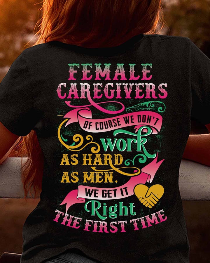 Awesome Caregiver-Black-Caregiver-T-Shirt-#F080423HARDAS1BCAREZ4
