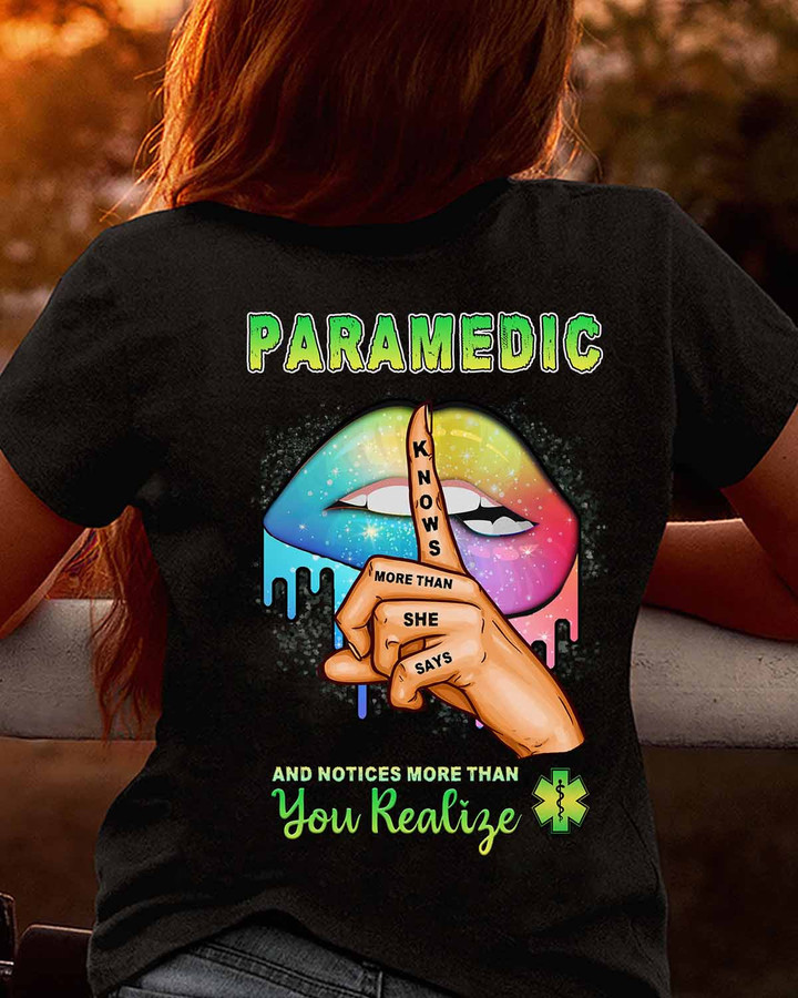 Paramedic Notice More Than You Realize-Black-Paramedic-T-Shirt-#F120423NOTIC9BPARMZ4