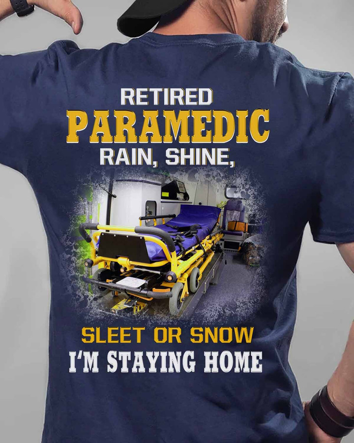 Retired Paramedic-T-Shirt -#F250423SLEET5BPARMZ4