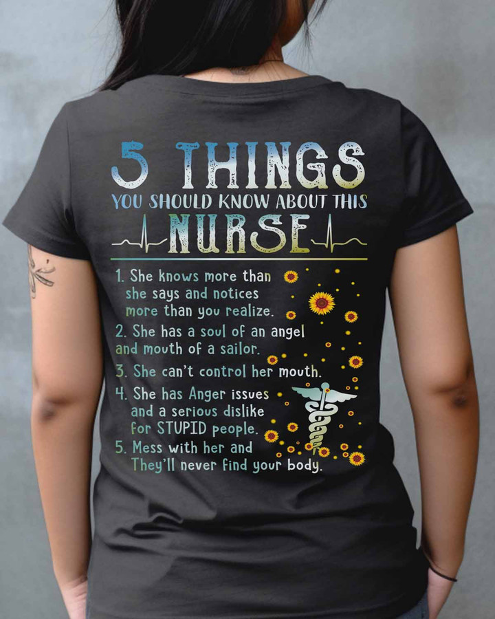 5 Things You Should Know about This Nurse-T-Shirt -#F2604235THIN8BNURSZ3