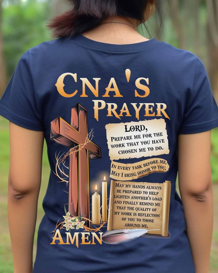 Awesome CNA's Prayer-T-Shirt -#M290423EVTAS1BCNAZ4