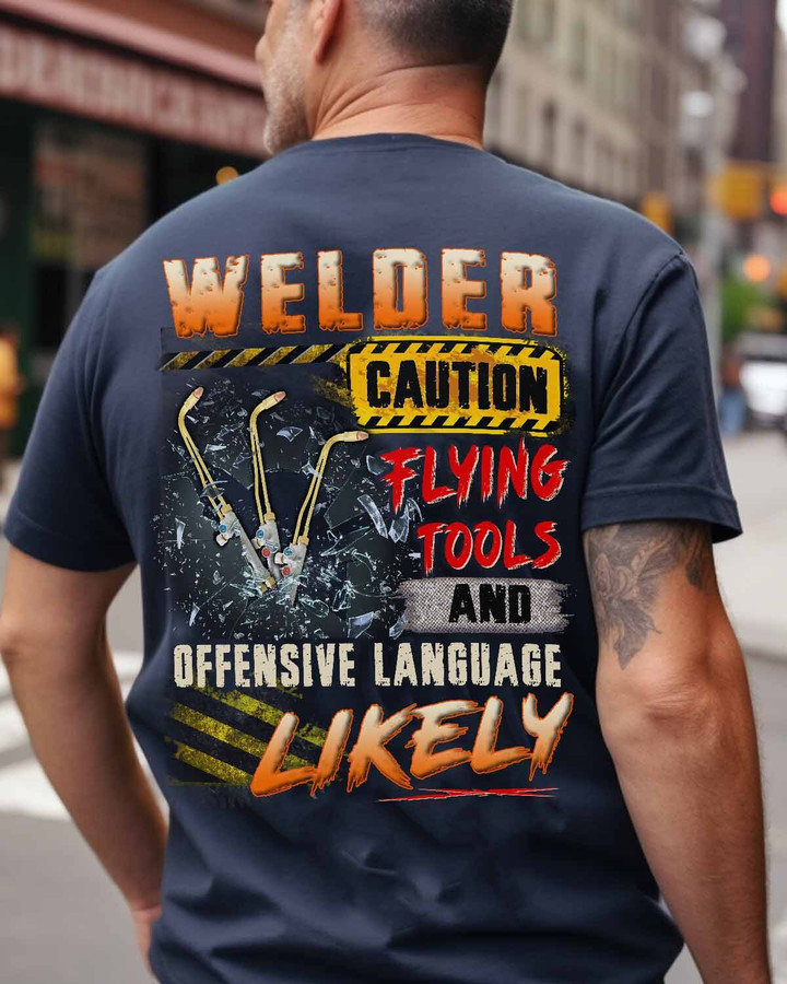 Awesome Welder-T-Shirt -#M050523FLYING9BWELDZ6
