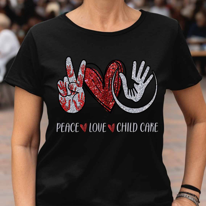 Awesome Childcare Provider-T-Shirt -#F060523PECLO5FCHPRZ4