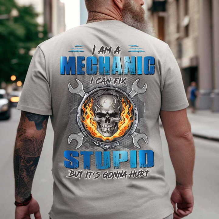 I am a Mechanic-T- shirt-#M060523GOHU14BMECHZ6