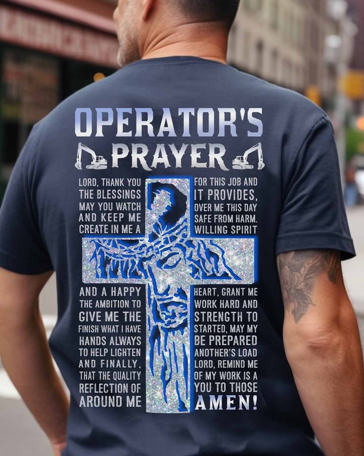 Operator's prayer-T-Shirt -#M100523PRAY7BOPERZ6