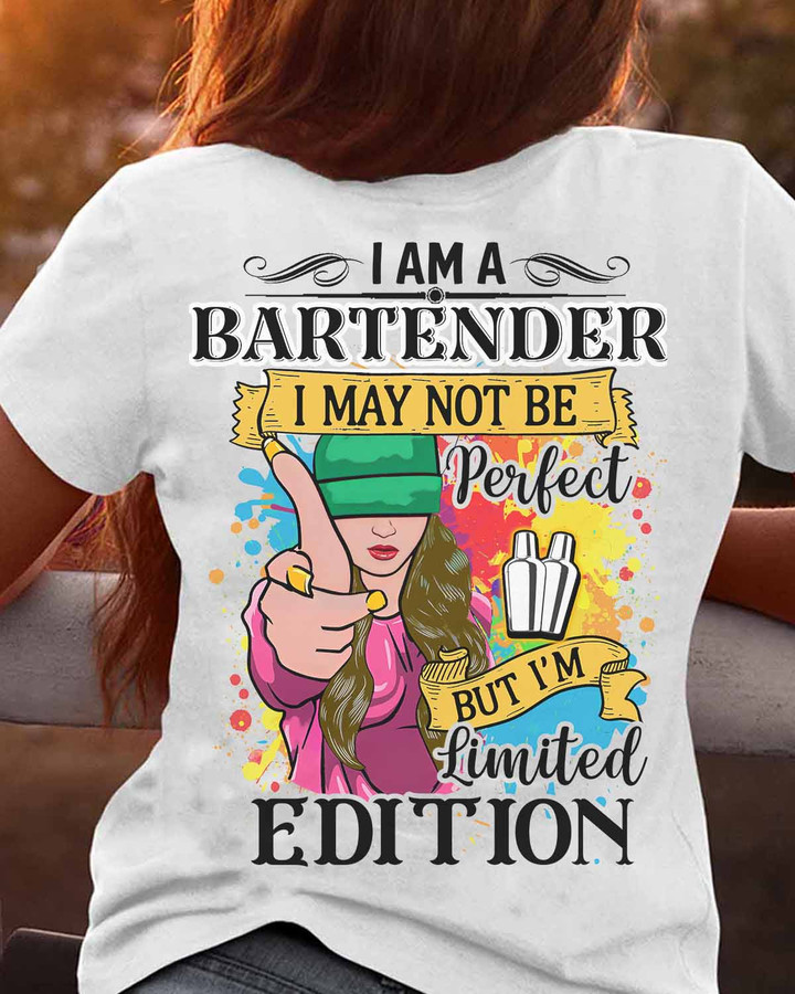 I am a Bartender -T- shirt-#F100523LIMED6BBARTZ4