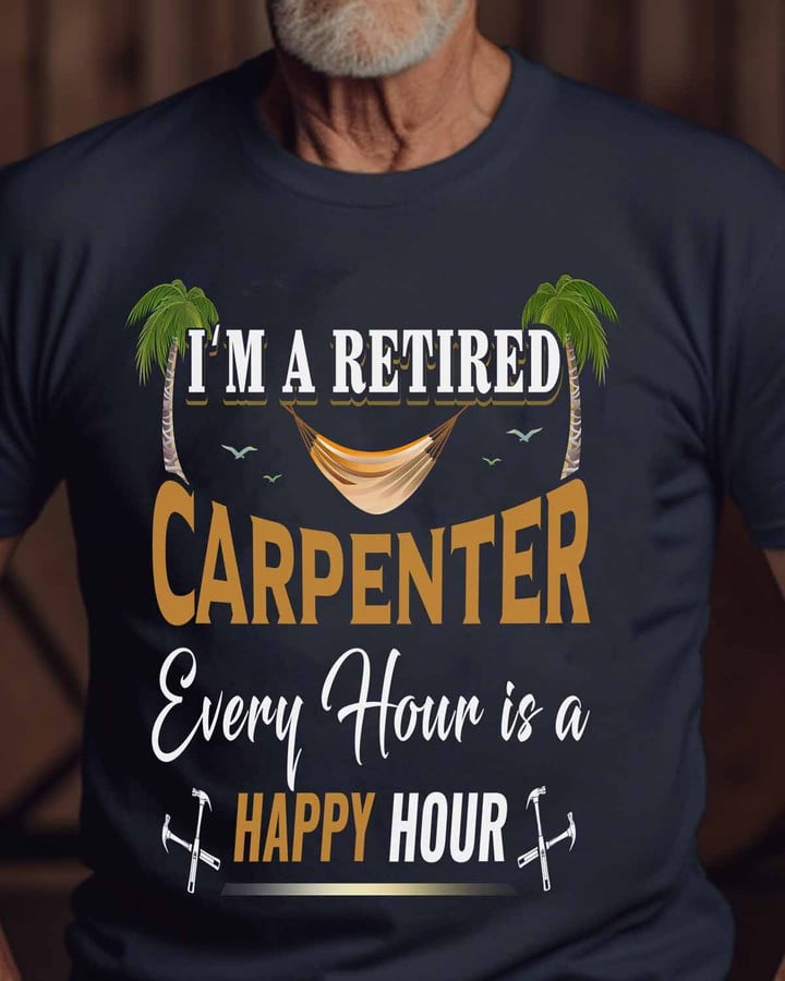 Retired Carpenter-T-Shirt -#M130523HOUR6FCARPZ6