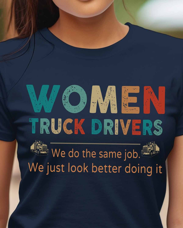 Awesome Trucker-T-Shirt -#M160523SAME7FTRUCZ6