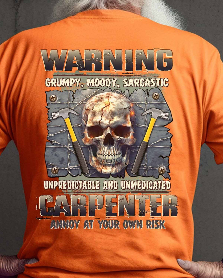 Sarcastic Carpenter-T-Shirt -#M170523UNPRE10BCARPZ6