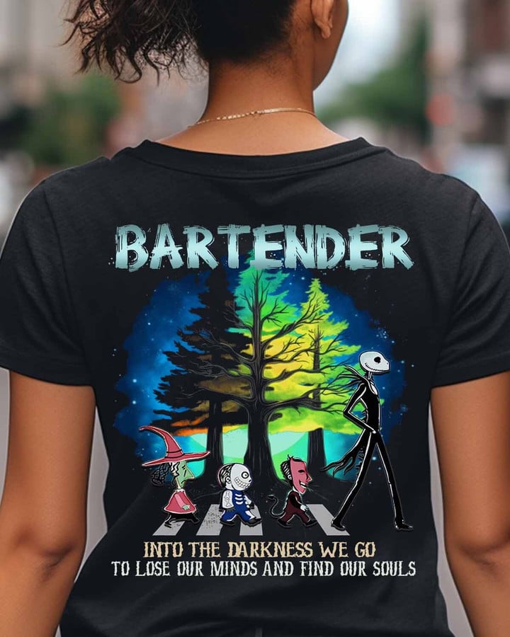 Awesome Bartender-T-Shirt -#F170523OURSOL4BBARTZ2