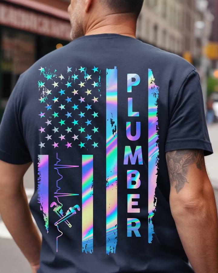 Proud Plumber-T-Shirt -#M190523USFLA61BPLUMY1