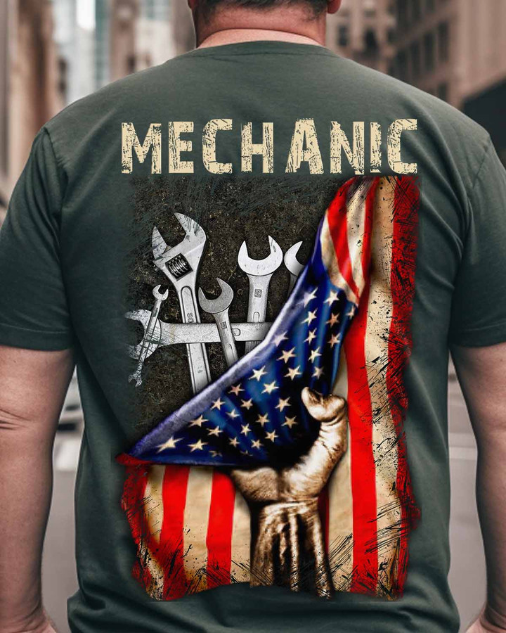 Proud Mechanic-T-Shirt -#M230523USFLA41BMECHZ8