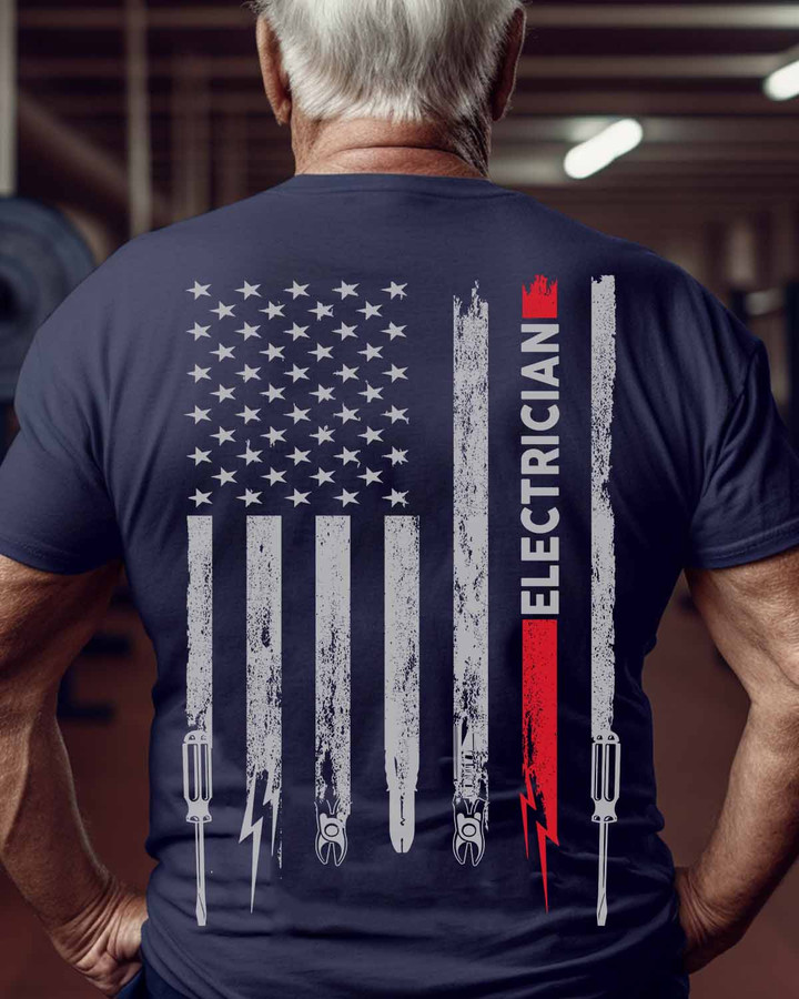 Proud Electrician-T-Shirt -#M230523USFLA7BELECZ8