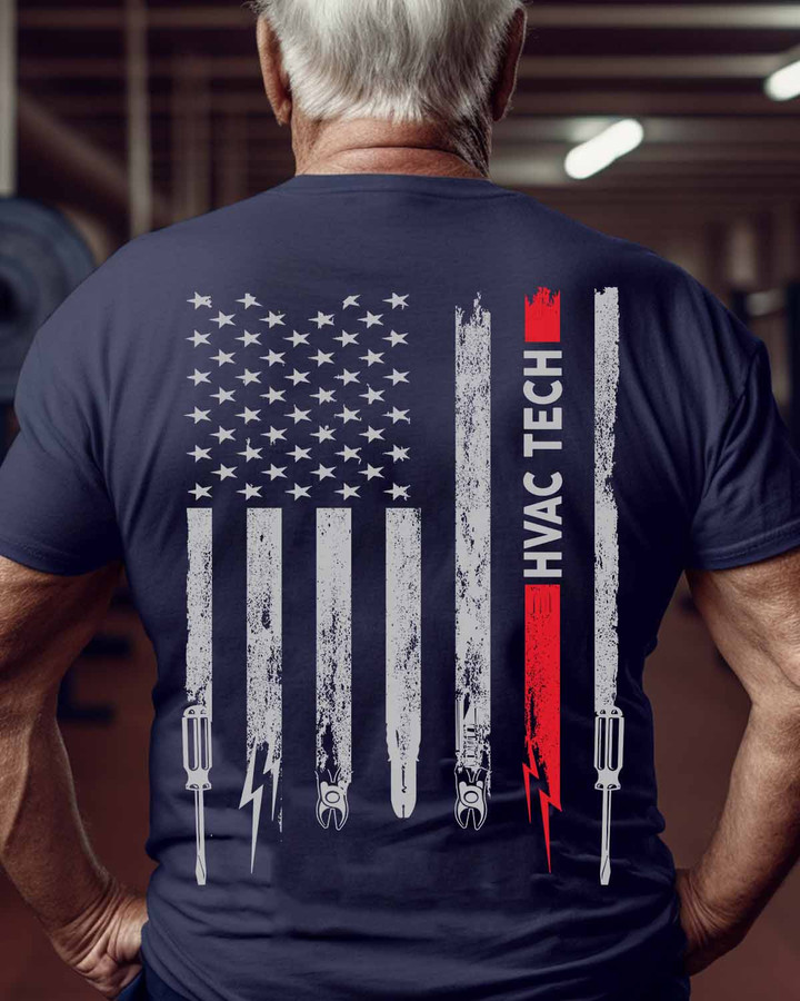 Proud HVAC Tech-T-Shirt -#M230523USFLA7BHVACZ8
