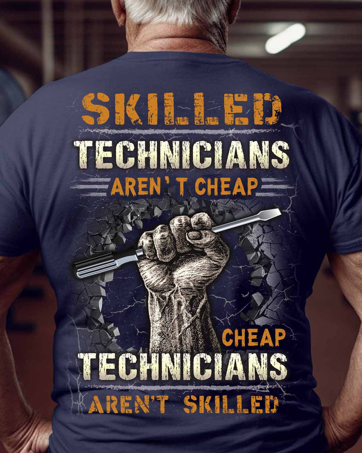 Skilled Technician -T- shirt-#M100823SKILL21BTECHZ8