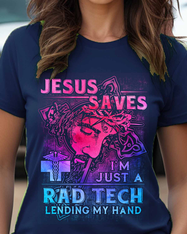I am just a Rad Tech lending my hand-T-Shirt -#F280923LENDI8FRATEZ4