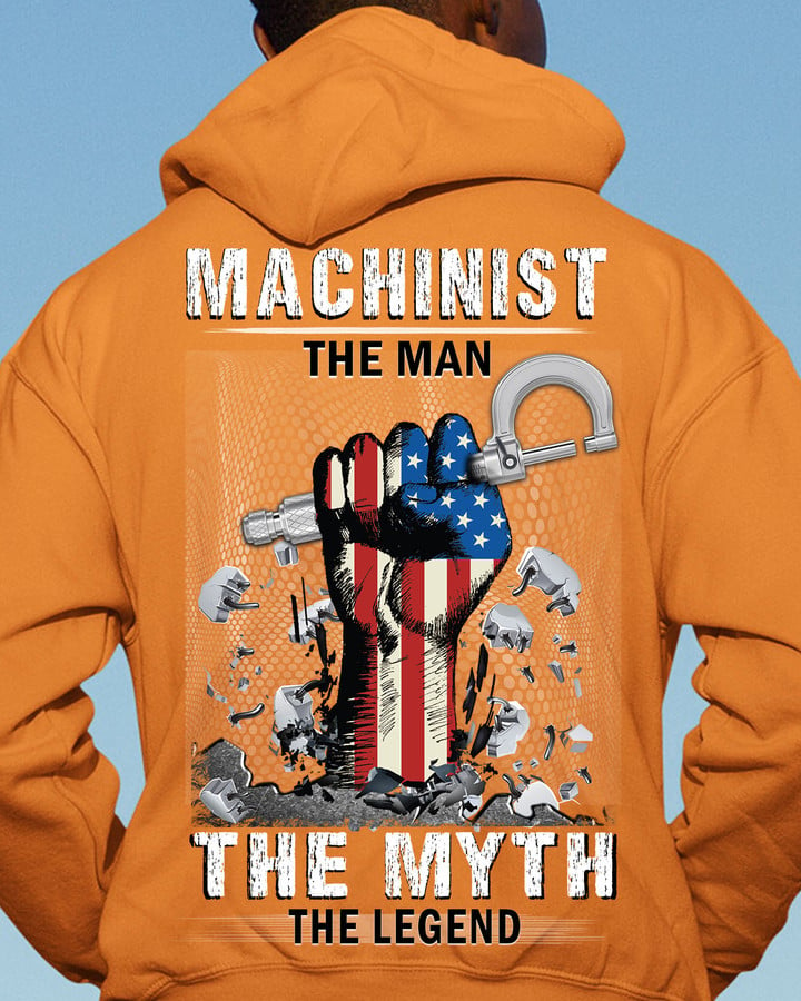 Machinist the mam the myth the legend-Hoodie -#M131023THEMYTH6BMACHZ6