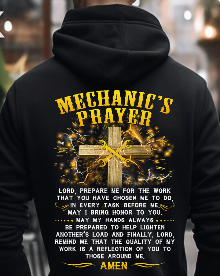 Awesome Mechanic's Prayer-Hoodie -#M191023EVTAS6BMECHZ6