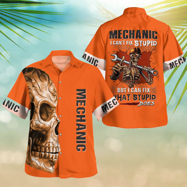 Awesome Mechanic-AOP Hawaii Shirt -#M211023DOEST26BMECHZ6