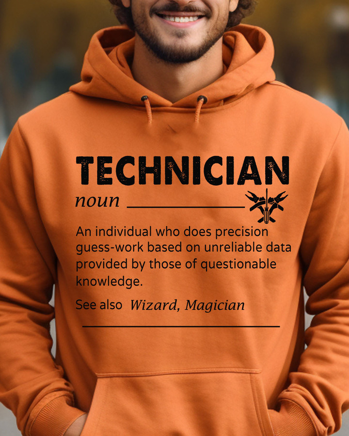 Awesome Technician-Hoodie -#M241023DATA10FTECHZ2
