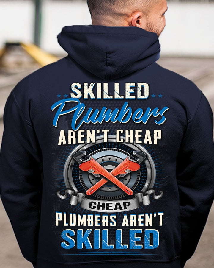 Skilled Plumbers aren't cheap-Hoodie-#M241023SKILL24BPLUMZ6