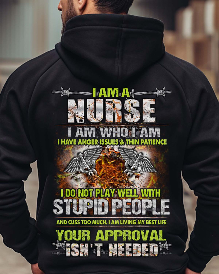 I am a Nurse -Hoodie-#F261023THIPAT2BNURSZ2