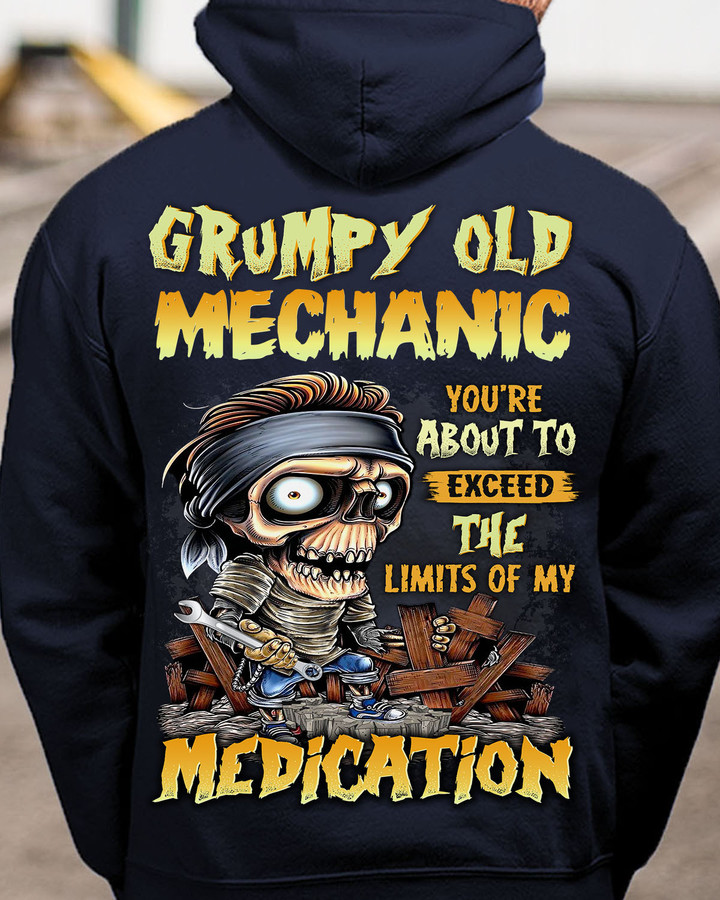 Grumpy Old Mechanic-Hoodie-#M271023LIMITS1BMECHZ6