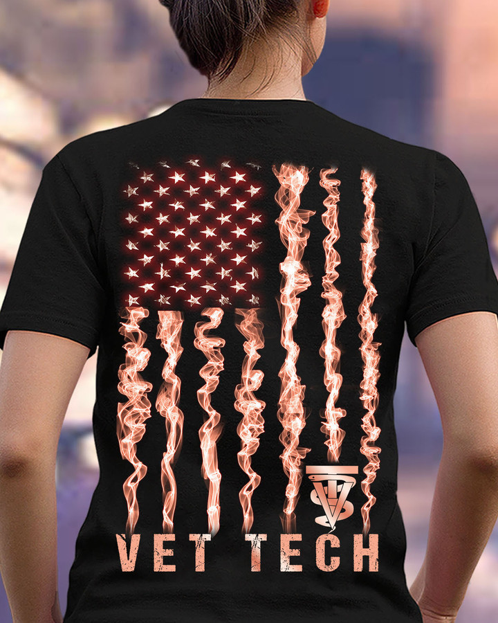 Awesome Vet Tech-T-shirt-#F311023USFLA15BVETEZ2