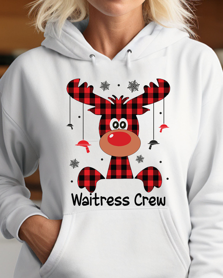Awesome Waitress Crew-Hoodie-#F311023JTCREW1FWAITZ2