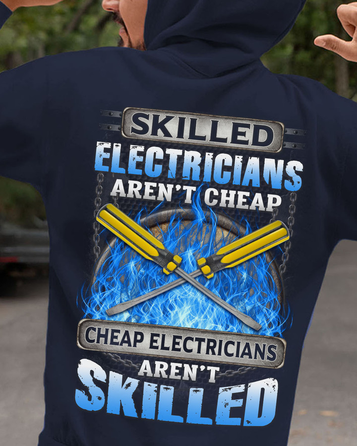 Skilled Electricians Aren't Cheap -Hoodie-#M011123SKILL19BELECZ6