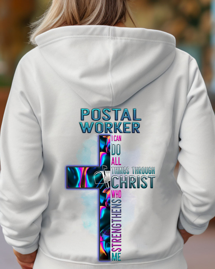 Awesome Postal Worker-Hoodie-#F011123CHRIST18BPOWOZ2