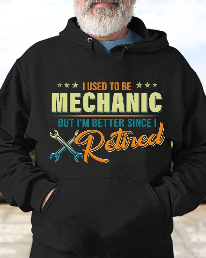 Awesome Retired Mechanic-Hoodie-#M031123USED7FMECHZ6