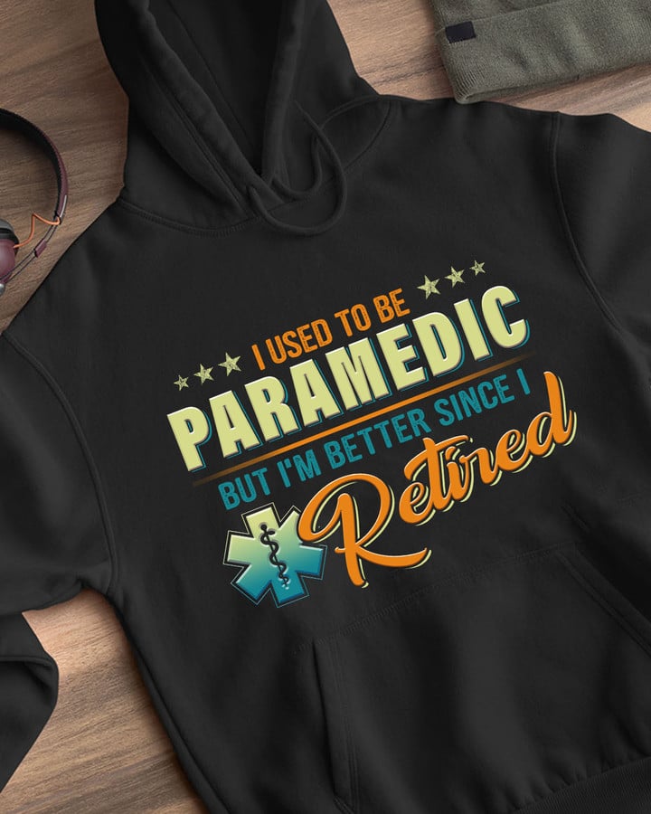 Retired Paramedic-Hoodie-#F031123USED7FPARMZ2