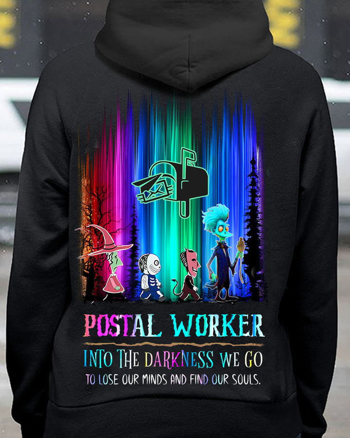 Postal Worker to lose our minds and find our souls-Hoodie-#F081123OURSOL7BPOWOZ4