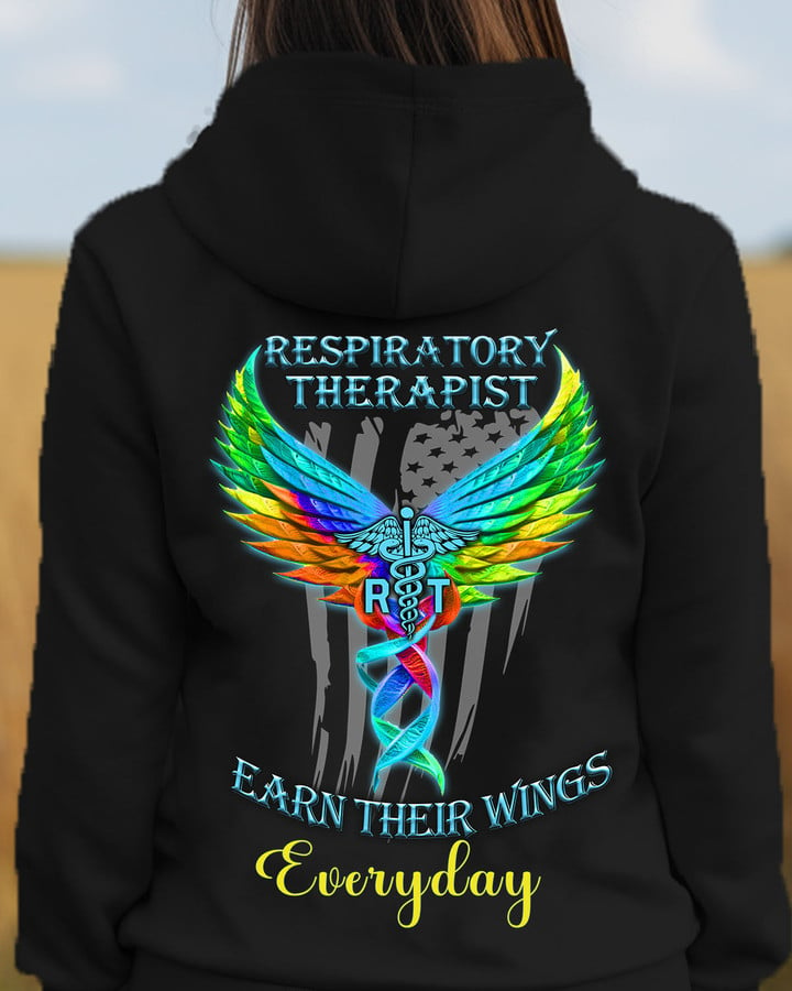 Respiratory Therapist earn their wings everyday-Hoodie-#F141123EARTHBRETHZ4