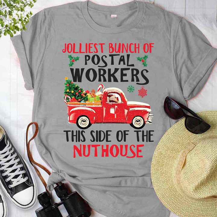Jolliest Bunch Of Postal Workers-T-shirt-#F151123JOLIS4FPOWOZ2