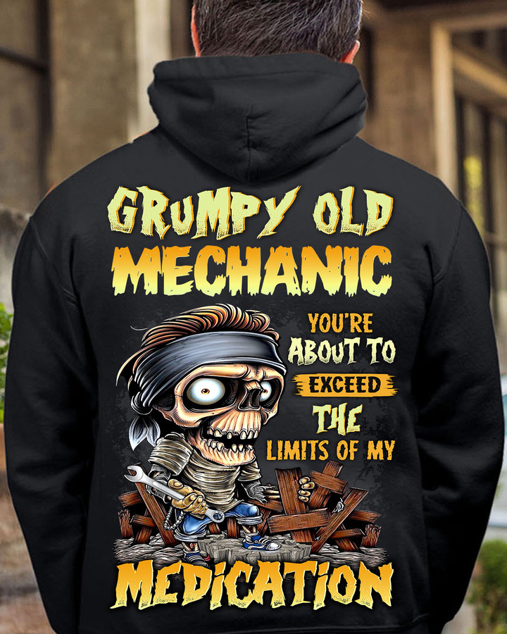 Grumpy Old Mechanic-Hoodie-#M161123LIMIT1BMECHZ8