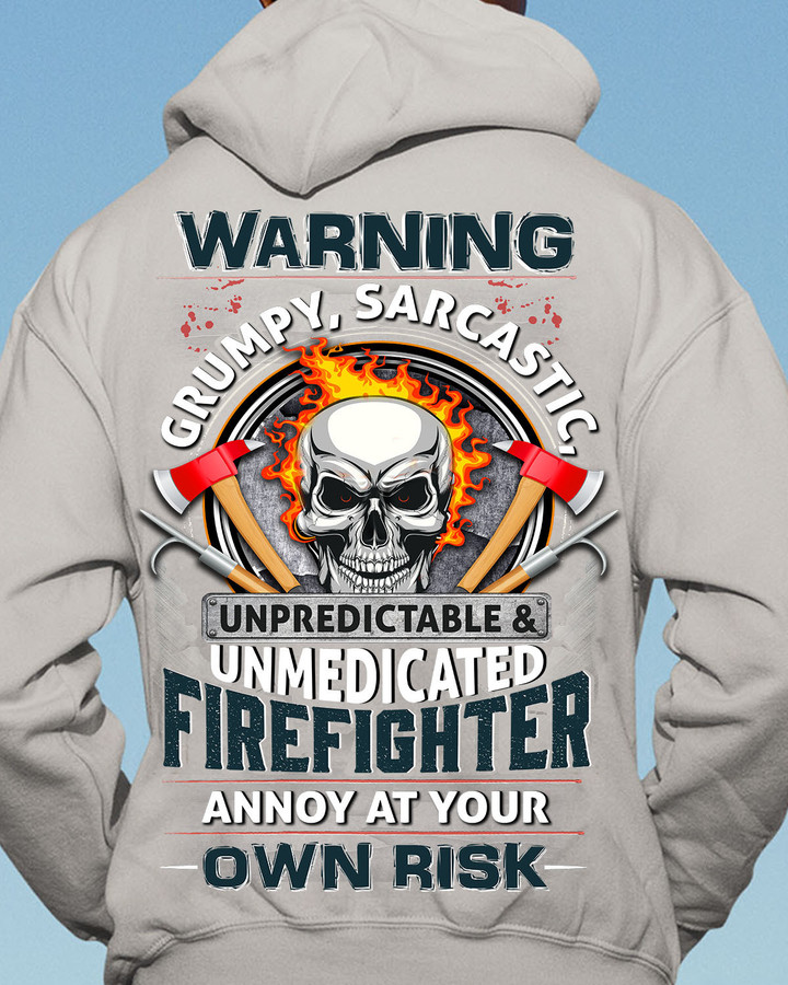 Unpredictable Firefighter-Hoodie -#M17112312UNPRE2XBFIREZ2