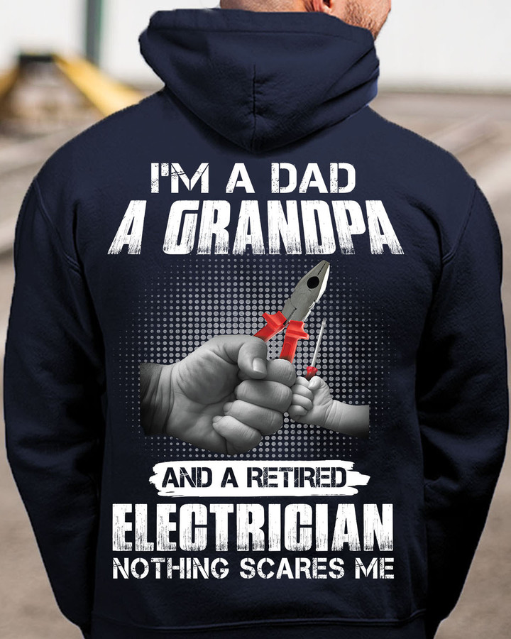 Retired Electrician-Hoodie -#M20112312NOTHSCA1BELECZ2