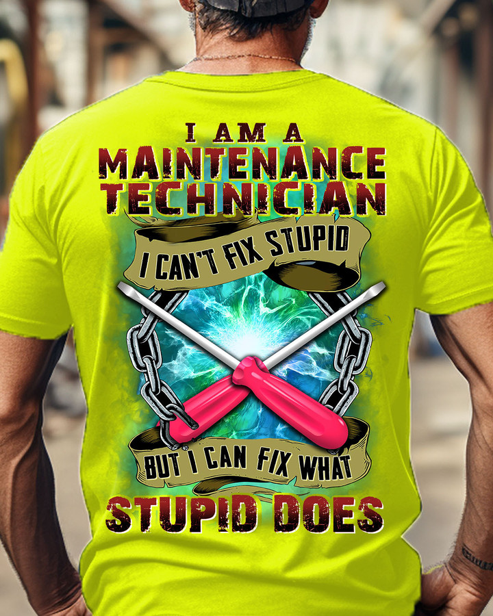 I am a Maintenance Technician -T-shirt -#M221123DOEST24BMATEZ4